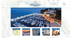 Desktop Screenshot of marina-opatija.com